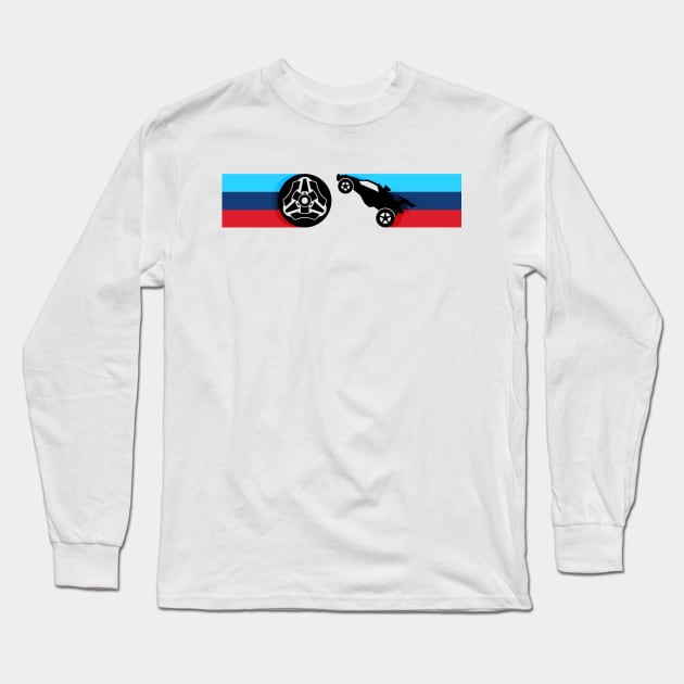 Rocket League 70's Stripes Long Sleeve T-Shirt by cheekenpeeg